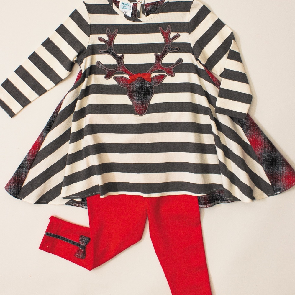 Reindeer Tunic with Leggings